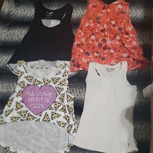 Tank Tops - Black, Red, White, Multicolor